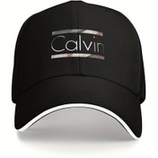 Resim 1 adet Calvin Grafik Baskılı Beyzbol Şapkası - Ayarlanabilir, Nefes Alabilen Baba Şapkası Erkekler ve Kadınlar İçin, Açık Hava Aktiviteleri ve Günlük Giyim İçin Mükemmel, Herhangi Bir Durum İçin İdeal Hediye, Açık Hava Başlığı | Şık Beyzbol Şapkası | Mesh Arka Şapka 