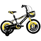 Resim Ümit 1647 Alpına-m-bmx-v Erkek Çocuk Bisikleti 16 Jant Siyah Sarı Çok Renkli 