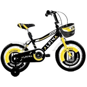 Resim Ümit 1647 Alpına-m-bmx-v Erkek Çocuk Bisikleti 16 Jant Siyah Sarı Çok Renkli 