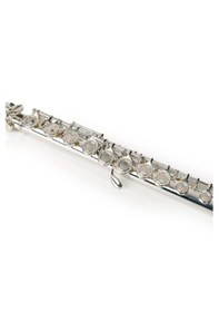 Resim Duffon Xfl32 Gümüş Yan Flüt 