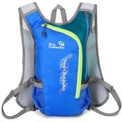 Resim Springsun Outdoor Nylon Su Torbası Sırt Çantası - Yürüyüş, Bisiklet, Koşu İçin Güvenli Reflektif Fonksiyonlu Mavi Mavi 