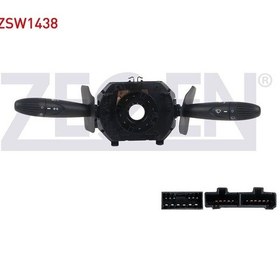 Resim Far Sınyal Kumanda Kolu Arka Sıleceklı Fıat Doblo 2001-2010 Zegen 