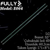 Resim Fully ELED-064=WKSET-5251=SET-2196= LG, 55UH605V, 55UF6807-ZA, 55UH615V, LG, 6922L-0159A , 55'' V15.5 ART3, 55 V15.5 ART3 UD REV0.1 2 ADET TV LED BAR 