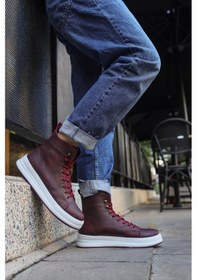 Resim Chekich CH055 BT Erkek Bot BORDO Bordo 