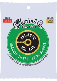 Resim Martin Co Ma140s Marquis 80/20 Bronze Akustik Gitar Teli Lt 12-54 
