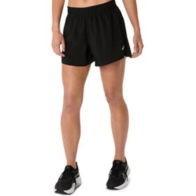 Resim Asics Core 4in Short Kadın Siyah Koşu Şortu 