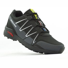 Resim LETAO Siyah Erkek Trekking Outdoor Spor Ayakkabı 