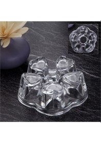 Resim Reoona Borosilikat Cam Kapaklı Cam Süzgeçli Demlik Ve Cam Isıtıcı 1000 Ml Şeffaf 