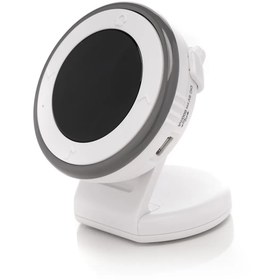 Resim Projektörlü Bebek Telsizi Gece Lambası ve Ninni Fonksiyonlu Beyaz 