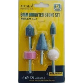 Resim Meşem Mini Kalıpçı Taşlama Seti 5 Parça 