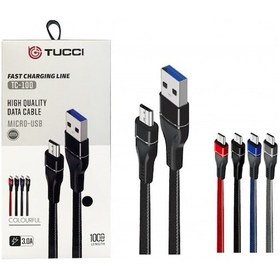 Resim PLATOON TC-100 3.0 AMPER USB-MİCRO Şarj Kablosu 1 Metre 