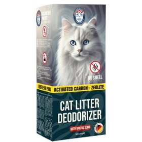 Resim Zeolit ve Aktif Karbonlu Kedi Kumu Koku Önleyici Doğal Kokusuz 200gr 