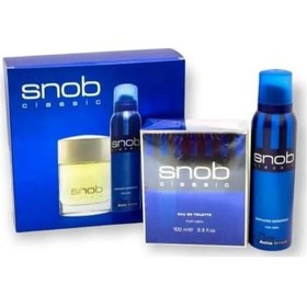 Resim Snop Classic Erkek Parfüm EDT 100 ML + Classic Erkek Sprey Deodorant 150 ML 