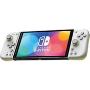 Resim Nintendo Switch Oled Split Pad Compact Light Grey Yellow Edition 