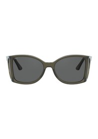 Resim Persol Ps0005 1103b1 Oval Gri Erkek Güneş Gözlüğü 