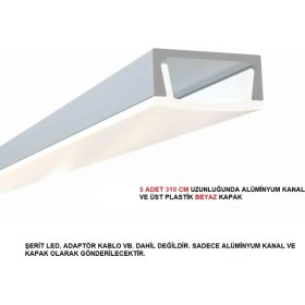 Resim Sese Alüminyum LED Kanalı Profili Süper Ince 15.50 mt 724-17 