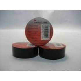 Resim 3M 19Mmx10Yds Siyah Pvc Bant 10'lü Pkt 