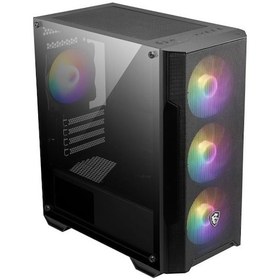 Resim MSI Mag Forge M100A D60 600W 80+ RGB mATX Bilgisayar Kasası 