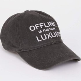 Resim DeFacto Kadın Nakışlı Jean Görünümlü Cap Şapka D5610AX25SMAR104 Antrasit 