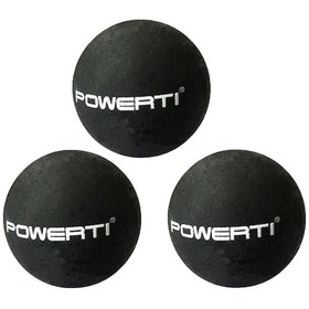 Resim Homyl 3 Paket Kauçuk Çift Sarı Nokta Squash Topları Yarış 