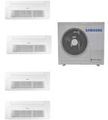 Resim Wind Free Multi Tek Yön Kaset 1+4 Sistem (AJ100TXJ5KH/EA) 9+9+9+9 BTU 10 kW Dış Ünite Klima Samsung