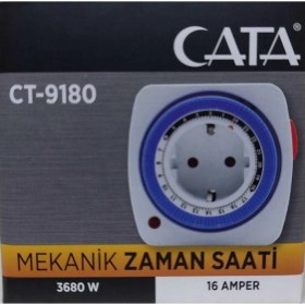 Resim Cata CT-9180 Mekanik Yeni Nesil Minimal Tasarım Zaman Saati CT-9180 