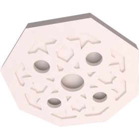 Resim Motifpiyer Tavan Spot Göbegi-Motifli-Sekizgen-14-56cm 