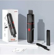 Resim Novahub Kablosuz Araba Süpürgesi, 12v/7.4v, Mini Otomatik, Usb Şarj, Düz Uçlu Nozül, Siyah, 5000pa Emme Gücü 