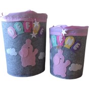 Resim Bebekoda Oyuncak Camasır Saklama Sepeti 