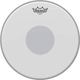 Resim REMO BX-0114-10 Emperor X Coated Black Dot (14") | Dünyanın En Dayanıklı Trampet Derisi 