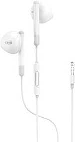 Resim Lucatech 3.5 mm Jack Girişli Kulaklık Redmi 9 Pro ile Uyumlu (Beyaz) 