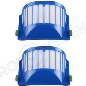 Resim iRobot Roomba 600 605 606 620 630 650 660 671 693 Uyumlu Hepa Filtre 2 Adet 