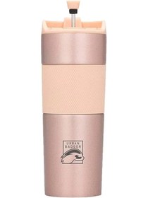 Resim hepsiibirarada French Press Paslanmaz Rose Çelik Termos 500ml, Dayanıklı Kamp Ekipmanları, Kamp 