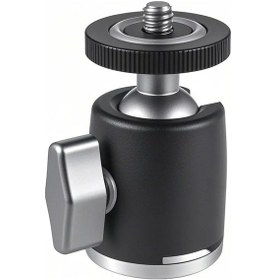 Resim Neevoyu Alüminyum Mini Kafa Platformu - 1/4 Vida Bağlantısı - 3 Kg Yük Kapasitesi - Siyah 