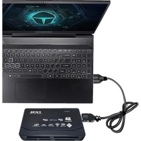 Resim Daytona All In One USB 2.0 Reader & Writer – Sd - Microsd – Cf - Ms/ms Pro / Ms Duo Kart Okuyucu 