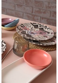 Resim Keramika Leylak Çeyiz Seti 14 Parça 6 Kişilik 18231 Çok Renkli 