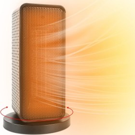 Resim Kamanan Fanlı ısıtıcı, 600 W/1200 W, elektrikli ısıtıcı, ayarlanabilir ısıtıcı 