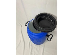 Resim Yağmur Plastik 30 Litre Varil Bidon Içi Beyaz Kaplamalı Musluksuz 