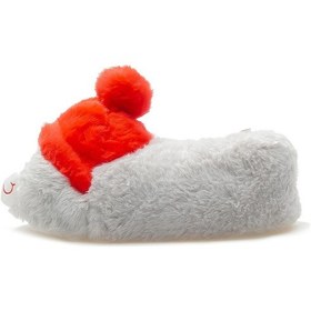 Resim Twıgy Griso Kadın Hayvanlı Panduf 36-41 24k T-griso Z Gri Gri 