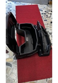 Resim Segway Uyumlu Anahtarlı Atv Cv 80 Ön & Cv 180 Arka Çanta Set Siyah 