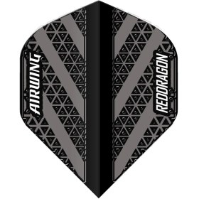 Resim Red Dragon Airwing Moulded Black&grey Standart Dart Flight 