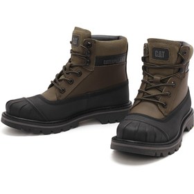 Resim Caterpillar Erkek Yeşil Colorado Galosh Wp Bağcıklı Deri Postal Bot 013M101207 