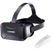 Resim Vrpark V7 3D Sanal Gerçeklik Gözlüğü + VR Bluetooth Kumanda 
