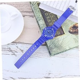 Resim silikon kuvars saat çocuk kuvars izle bayanlar izle erkek le saatler çocuk saati silikon bant kol saati çocuklar le Spor Dalları lemek kayış erkekler ve kadınlar beyaz 