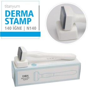 Resim Drs N140 İğne Dermastamp 1.00 MM Derma Mikro Stamp + Temizleme Spreyi 