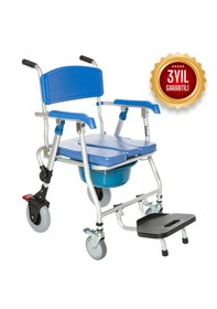 Resim Römer R401 Mavi Standart Banyo Tuvalet Sandalyesi 