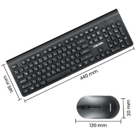 Resim River World Mouse Klavye Seti Q Multimedya 
