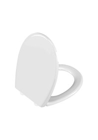 Resim 109-003-901-vitra S20 Round Klozet Kapağı -nuvoplast Çıkabilir Plastik Menteşeli Üstten Sıkmalı- Beyaz 