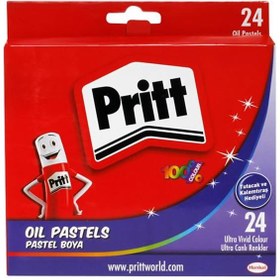 Resim Pritt Pastel Boya Karton Kutu 24 Renk 1307853 