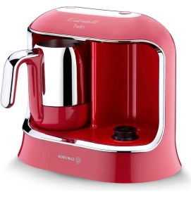 Resim Korkmaz Kahvekolik Twin Kahve Makinesi VivaKrom 